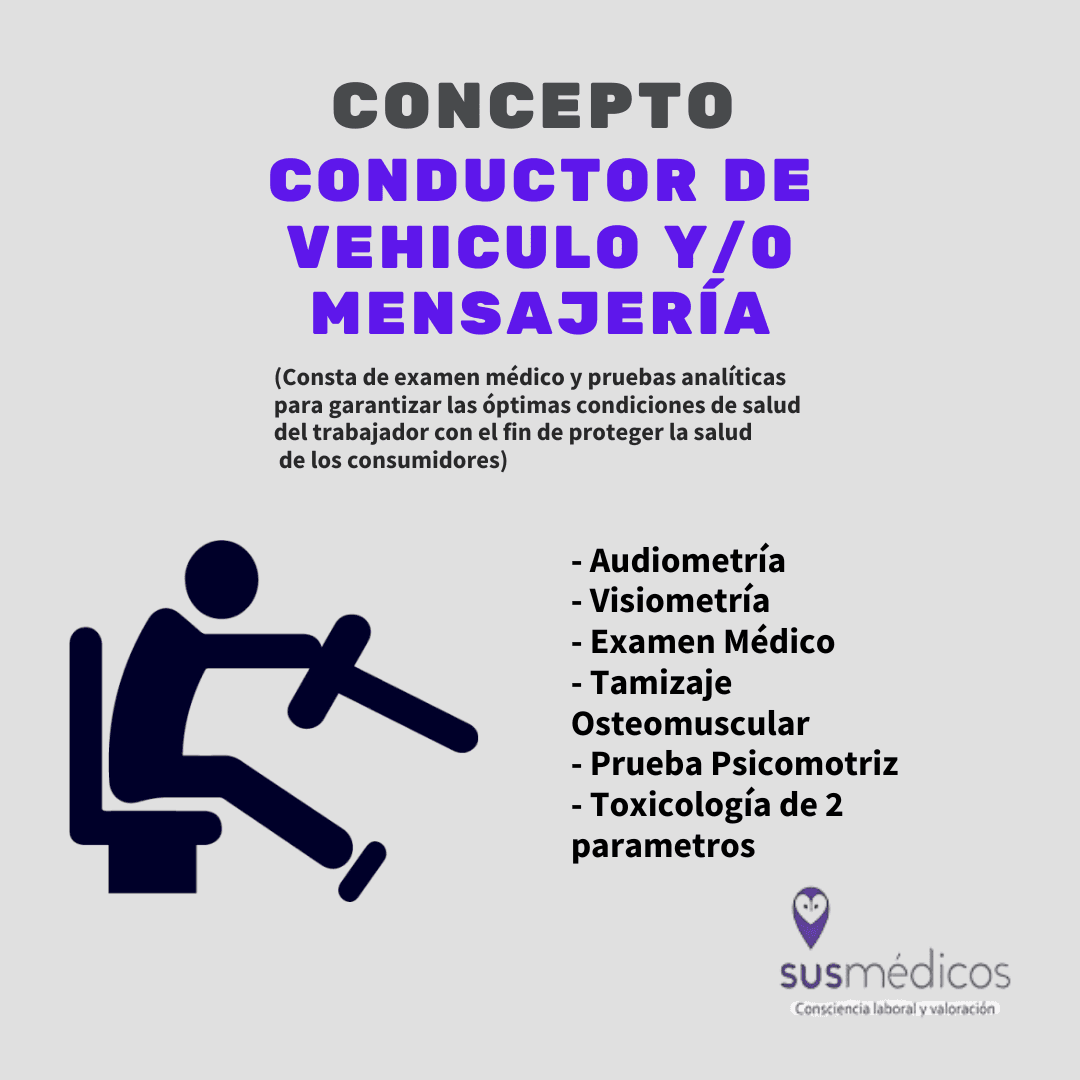 Conductor de Vehiculo o Mensajería